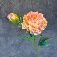thumbnail image 1 of Xiao Hua 3 piezas de flores artificiales de tacto real para decoración del hogar, oficina, boda, arreglo floral (Q83, 28,3 pulgadas de largo), 1 of 5