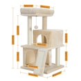 thumbnail image 1 of Domestic Delivery Big Cat Tree Tower Condo Furniture Scratch Post Cat Jumping Toy with Ladder for Kittens Pet House Play ShopWise Round, 1 of 18