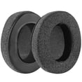 thumbnail image 2 of Geekria Comfort Linen Replacement Ear Pads for Turtle Beach Stealth 600/400/500X/700X/420X, Ear Force XO SEVEN, XP500/PX5/PX4/X42 Gaming Headphones, Repair Parts (Black), 2 of 6