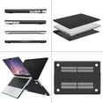 thumbnail image 5 of Mosiso Case for MacBook Pro 14 inch 2024-2021 M4 A3112 A3185 A3401 M3 A2918 A2992 M2 A2779 M1 A2442 Pro Max Chip with Touch ID, Plastic Hard Shell with Keyboard Cover, Black, 5 of 6