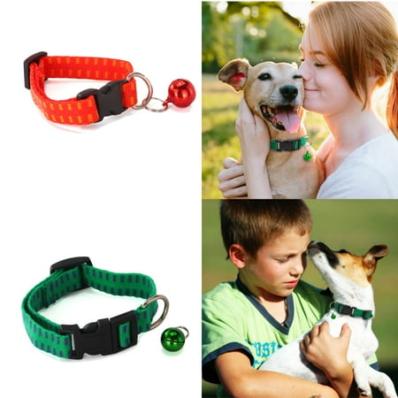 Cat Safe Reflective Adjustable Collar - Ultra Safe Anti Flea and Tick Prevention Collar Neck Ring for Large Small Dogs Cats Pet Anti Parasites Mosquito Cat Dog Collars with Adjustable Strap Green/Red/Purple