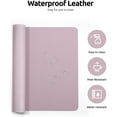 thumbnail image 4 of 23.6" x 13.8" Leather Desk Pad Protector, Office Desk Mat, Large Mouse Pad, Non-Slip PU Leather Desk Blotter, Laptop Desk Pad, Waterproof Desk Writing Pad for Office and Home, 4 of 9