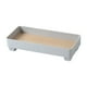 thumbnail image 1 of Bandeja de almacenamiento decorativa Bandeja decorativa Bandeja de servicio para baño y cocina Escritorio gris rectangular, 1 of 9