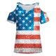 thumbnail image 4 of Camisas de Manga Corta para las Mujeres Cuello Redondo de Impresión Casual, Top de Blusa para el Hogar Y el Uso Diario, Camisa de Moda de las Cuatro Estaciones de las Mujeres, 4 of 8