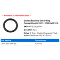 thumbnail image 2 of Coolant Recovery Tank O-Ring - Compatible with 2001 - 2005 BMW 325i 2002 2003 2004, 2 of 2