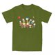 thumbnail image 3 of Camisetas con personajes de cómics de Peanuts para hombres y mujeres, divertidas camisetas con estampado de Snoopy, Charlie Brown y dibujos animados, 100 % algodón, 3 of 5