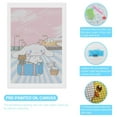 thumbnail image 3 of Diamond Art Kits for Adults Cinnamoroll Diamond Art Gem Art Painting Full Drill Round Art Gem Painting Kit for Home Wall Decor Gifts 8"x12", 3 of 7