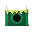 thumbnail image 1 of Escondite de conejillo de para mascotas, cama para dormir para , L verde Zulema Cama de conejillo de Indias, 1 of 8