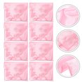 thumbnail image 1 of FUTUREORYY 8Pcs Pink Satin Table Napkins Water Absorption Washable For Dining Table Use, 1 of 5