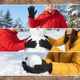 thumbnail image 4 of Lsupdaol 10 Pair Winter Gloves Bulk Warm Knitted Stretchy Gloves with Multicolor for Unisex Men Women, 4 of 7