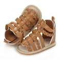thumbnail image 3 of 2PCS Baby Girls Princess Shoes with Hair Band, Infant Non-Slip Soft Sole Cute Shoes, 3 of 8