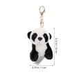 thumbnail image 3 of Llavero con forma de panda de peluche, colgante para bolso, 3 of 5