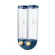 thumbnail image 1 of Dispensador de granos y alimentos secos de doble montaje en pared para el hogar, la cocina, el desayuno, las mascotas, Grande, 1 of 7