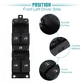 thumbnail image 6 of Unique Bargains 1Pc Front Left Power Window Switch Window Control Switch for Volkswagen Passat 1999-2005 No.1J4959857D, 6 of 7