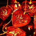 thumbnail image 2 of Cadena de Luces Decorativas DENGXMXG para El Día de San Valentín Forma de Corazón Luz de Hadas, 2 of 5