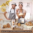 thumbnail image 2 of Sourdough Starter & Baking Set – 35-Piece Artisan Bread Making Kit with Starter Jar & Tools, 2 of 4