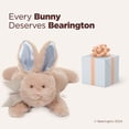 thumbnail image 6 of Bearington Collection Baby Bunny Tail Plush Stuffed Animal Bunny with Rattle - 8 inches Newborn Toys - Stuffed Rabbit for Baby, 6 of 7