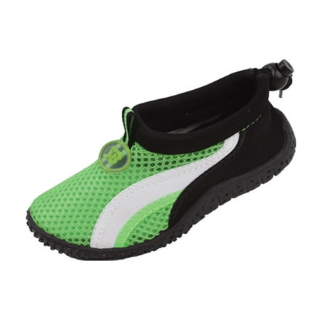 

StarBay Kids Athletic Beach & Pool Water Shoes Aqua Socks with Cord Toggle