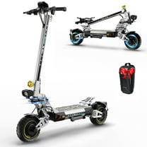 RubiQ Sports 47 Mph Electric Scooter for Adults, Range 53 Miles 5600W Dual Motor Foldable Scooter 60V 28.6Ah Large Capacity Battery Max Load 440lbs