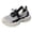 Grey, variant on Women's Breathable Mesh Platform Sneakers Casual Lace Up Outdoor Chunky Shoes Comfortable Low Top Sport Shoes Plus Size Wedge Walking Sport Sneakers