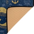 thumbnail image 3 of Ryvnso Anchor Whales Area Rug Floor Mats Non-Slip Home Carpet 63 x 48 inch, 3 of 7