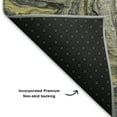 thumbnail image 5 of Addison Rugs Mayfield Premium Machine Washable Transitional Abstract Pewter Rectangle Rug, 3' x 5', 5 of 6