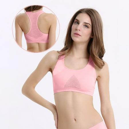 Xunlbb Wireless Casual Bras for Women Women Seamless Sports Bra Wirefree Yoga Bra With Removable Pads on Clearance S-3XL