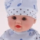 thumbnail image 4 of Modelo de muñeca que habla renacido de vinilo flexible de 30 sombrero de ropa azul Juguete de aprendizaje para niños Yotijar Muñecas Reborn Realistas, 4 of 8
