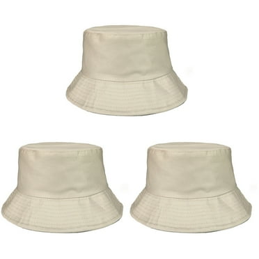 Set of 3 Hats Bucket Hat Sun Daily Wear Hat Sun Visor Hat Relaxed Life Hat Sun Hat Fisherman Hat