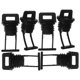thumbnail image 1 of unbranded 6Ud Kit De Tapones De Drenaje Para Kayak En Nylon Negro Con Sello Impermeable Y Fácil Instalación, 1 of 8