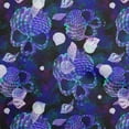 thumbnail image 1 of oneOone Rayon Royal Blue Fabric Skull Sewing Material Print Fabric By The Yard 56 Inch Wide, 1 of 5
