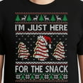 thumbnail image 3 of I'M Just Here For The Snack Christmas Cakes Debbie Becky – T-Shirt, Hoodie & Sweatshirt – Festive Holiday Apparel – Family, 3 of 6