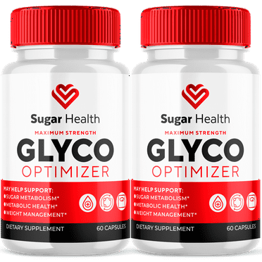 Sugar Health Glyco Optimizer Advanced Formula Capsules Glycogen Support Pills 120 Capsules