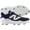 Navy/White, variant on New Balance Mens 3000V7 Molded Baseball Cleats Navy/White 15