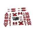 thumbnail image 4 of Almencla 1/16 RC Car Upgraded Metal Parts RC Car Accessory Sturdy Spare Accessory Kits for Q130A C8805 DIY Accessory RC Hobby Car Red, 4 of 8