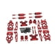 thumbnail image 4 of 1/16 RC Cars Repuestos de metal Kits de accesorios de repuesto Accesorio de coche RC para 16101, Rojo, 4 of 9