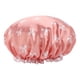 thumbnail image 4 of Gorro de ducha multiusos, accesorio impermeable para uso en salones, hoteles y hogares. Rosa, 4 of 9