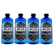 Milsek Stainless Steel Cleaner, 12 oz, 4 Pack