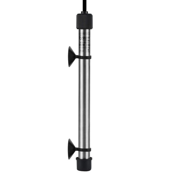 hygger 802 Tube Chauffant en Titane pour Aquarium Élément Chauffant de Remplacement (Contrôleur Exclu) (500W)