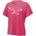 thumbnail image 2 of Women's Majestic Threads Saquon Barkley Pink Philadelphia Eagles Name & Number T-Shirt, 2 of 3