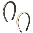 thumbnail image 1 of 2 diademas encadenadas para mujer, diademas de metal para mujeres y niñas, diademas para el pelo, accesorios para el cabello, 1 of 5