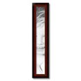 thumbnail image 2 of ArtToFrames 4x28" Matte mahogany Diploma Picture Frame, Brown Wood Poster Frame, with Regular Acrylic and 2 (FBPL-5108), 2 of 7
