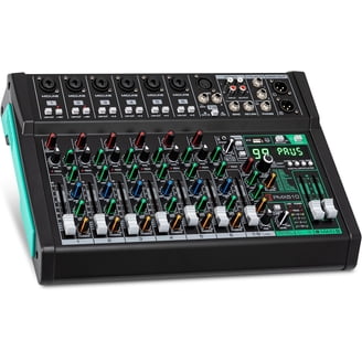 Studio-Z 8 Ch 800W Powered Mixer MP3 USB - Walmart.com