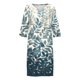 thumbnail image 3 of WILLBEST Maxi Vestidos de Mujer Vestido Informal de Verano con Cuello En V y Manga Media con Estampado Retro Grande​​, 3 of 3