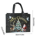 thumbnail image 3 of CaiYueKe 13" Large Christmas Gift Bags - with Gift Tags - Reusable Multifunctional Non-Woven Christmas Gift Bags with Handles for Holiday Xmas Party Gifts Wrapping Shopping (12.6"×9.8"×6.7"), 3 of 7