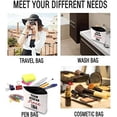 thumbnail image 6 of Zuo Bao Team Damon/ Stefan/ Salvatore Since 1864 Cosmetic Bag Vampire Fandom MAKE-UP Bag Gift For Her (Team Stefan), 6 of 7