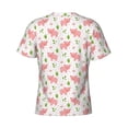 thumbnail image 6 of Vsdgher Funny Little Pigs Print Men's Dry Fit Mesh Athletic Shirts Moisture Wicking Tennis T-Shirt Tops, 6 of 9