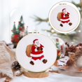 thumbnail image 1 of SuChun Quilting Squares Christmas Embroidery KIT Adults Kids DIY Handmade Hand Embroidery Kits With Stamped Embroidery Pattern For Christmas Embroidery Kits For Adults Beginners, 1 of 9