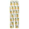 thumbnail image 5 of Summer Lemon Colorful Winter Female Pants Flannel High Waist Women Pants Lady Warm Straight Leg Plush Trousers, 5 of 7