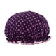 thumbnail image 1 of Yuarrent Gorro de ducha impermeable doble transpirable para baño, adecuado para ducha diaria, gorro para cubrir el cabello Juegos de accesorios de baño, 1 of 6